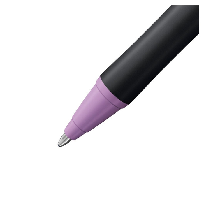 Balpen STABILO pointball Wildflower medium grijsviolet