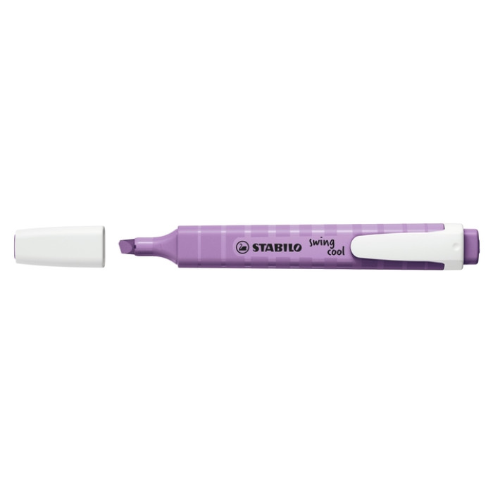 Markeerstift STABILO Swing cool Wildflower grijsviolet