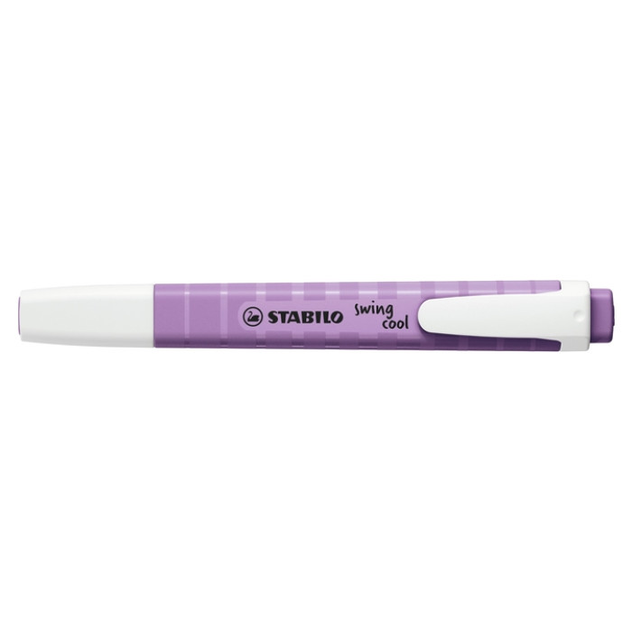 Markeerstift STABILO Swing cool Wildflower grijsviolet