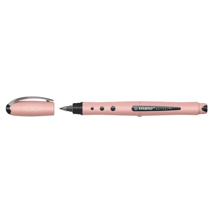 Rollerpen STABILO Worker+ Wildflower medium blush