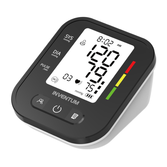 Bloeddrukmeter Inventum bovenarm 22-42cm zwart/wit