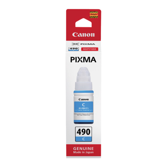 Navulinkt Canon GI-490 blauw