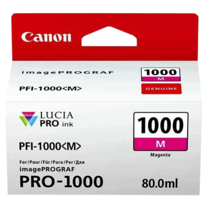 Inktcartridge Canon PFI-1000 rood