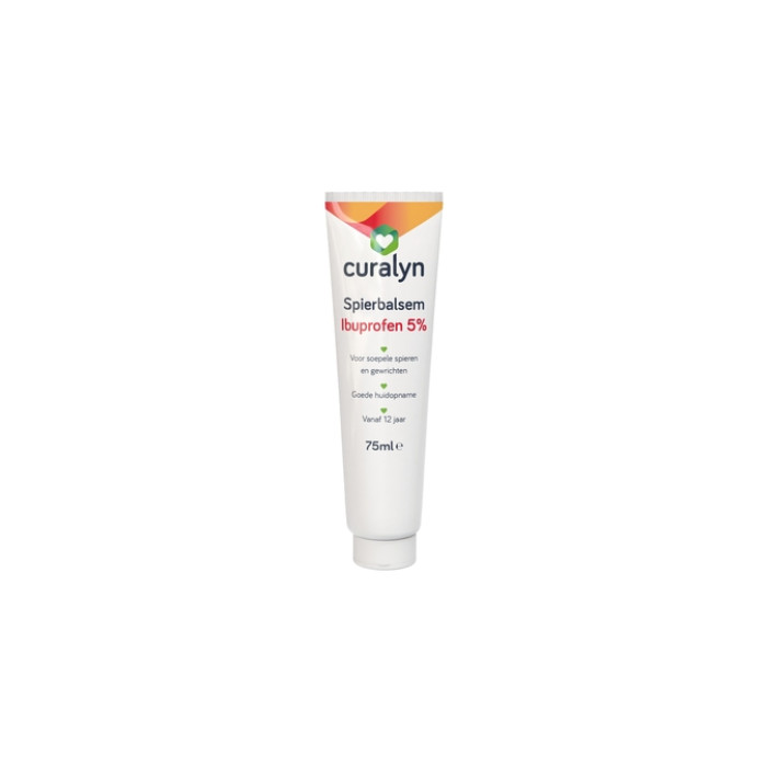 Spierbalsem Curalyn 5% ibuprofen 75ml