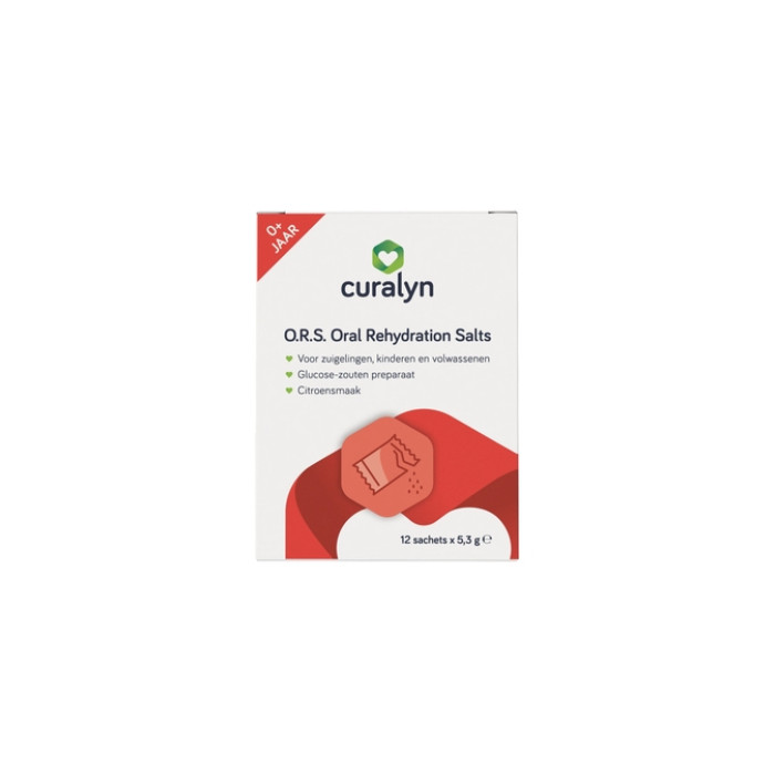 O.R.S. poeder Curalyn citroen 12 sachets
