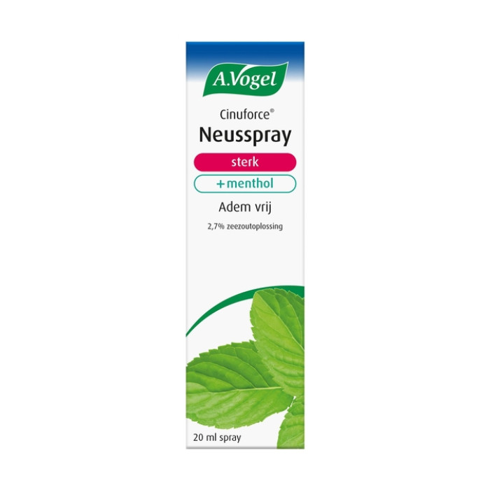 Neusspray A. Vogel Cinuforce menthol extra forte