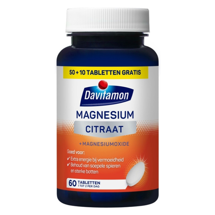 Magnesium Citraat Davitamon 60 stuks