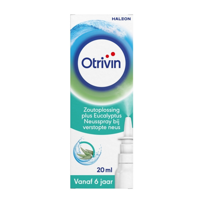 Neusspray Otrivin zoutoplossing eucalyptus 20ml