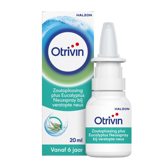 Neusspray Otrivin zoutoplossing eucalyptus 20ml