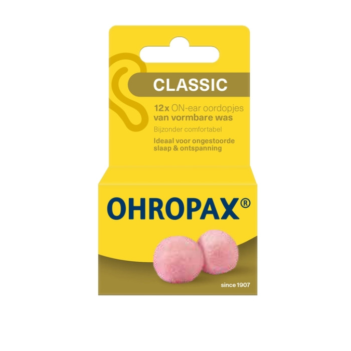 Oordopjes Ohropax Classic 12 stuks