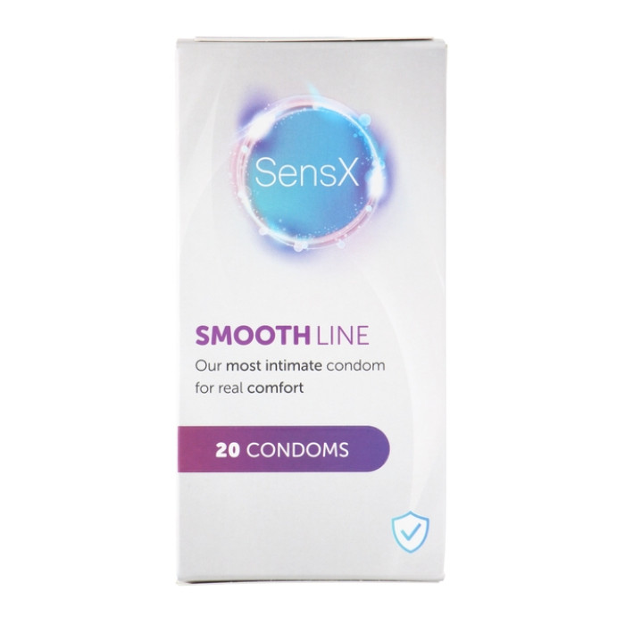 Condoom SensX Smooth Line 20 stuks
