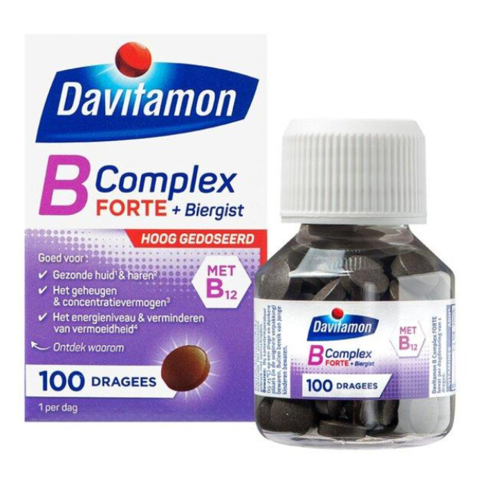 Vitamine B Davitamon Complex Forte 100 stuks