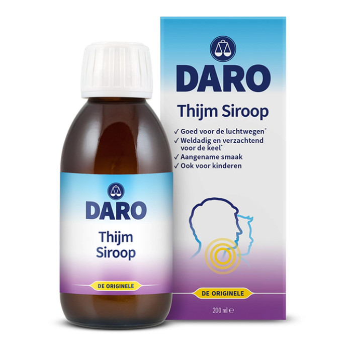 Thijmsiroop Daro Original 200ml