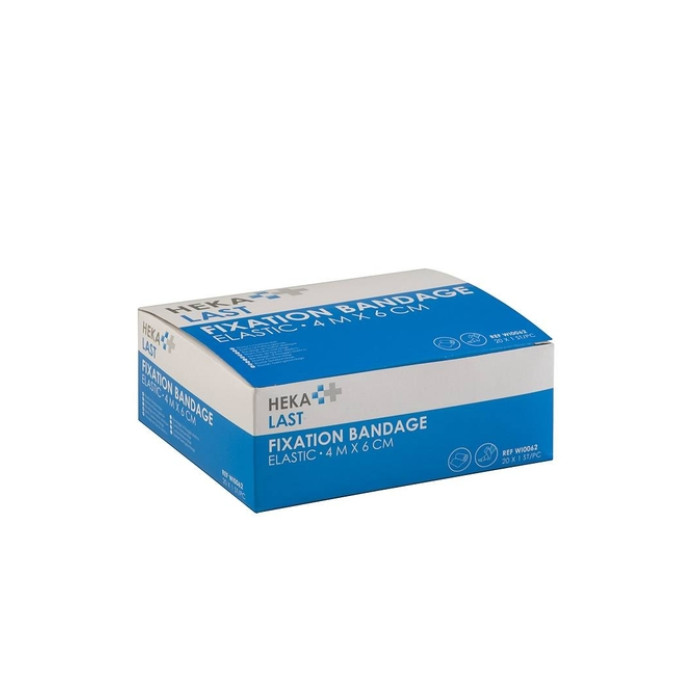 Elastisch fixatie windsel Hekalast 4mx6cm