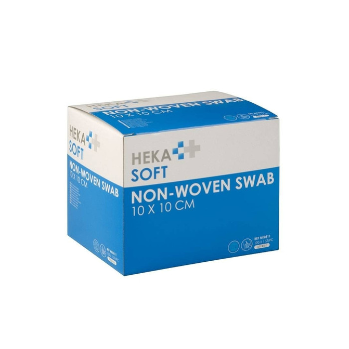 Non-woven kompres Hekasoft 10x10cm steriel