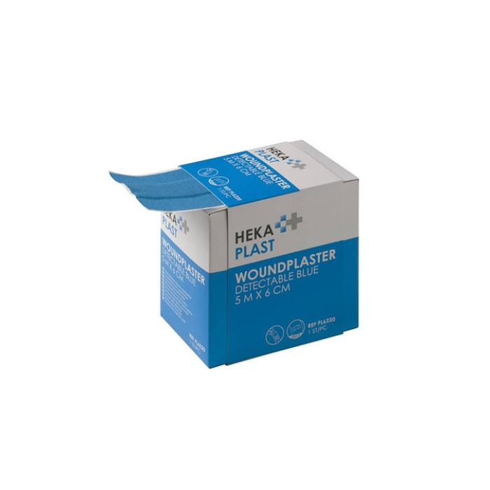 Pleister Hekaplast detectable 5mx6cm