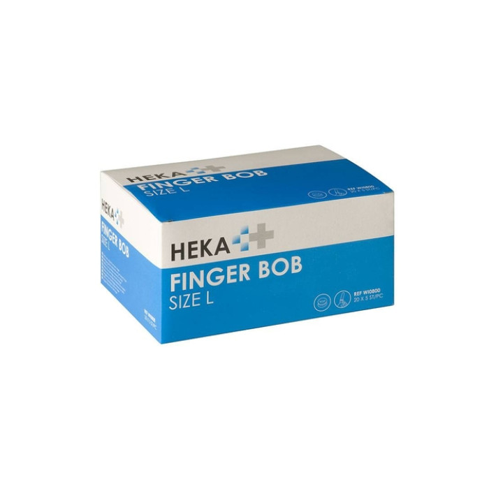 Vingerbob Heka vingerverband blauw