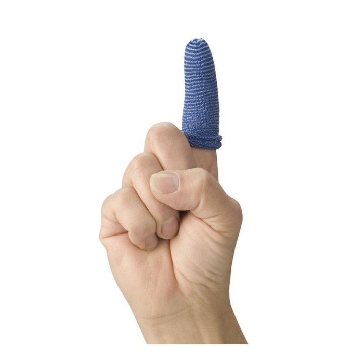 Vingerbob Heka vingerverband blauw