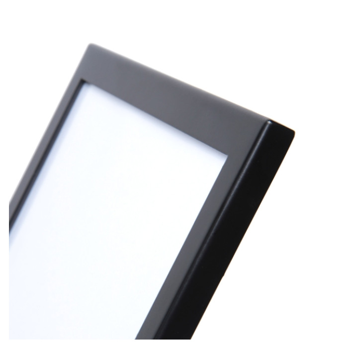 Menustandaard Office magnetisch acryl vak A4 zwart