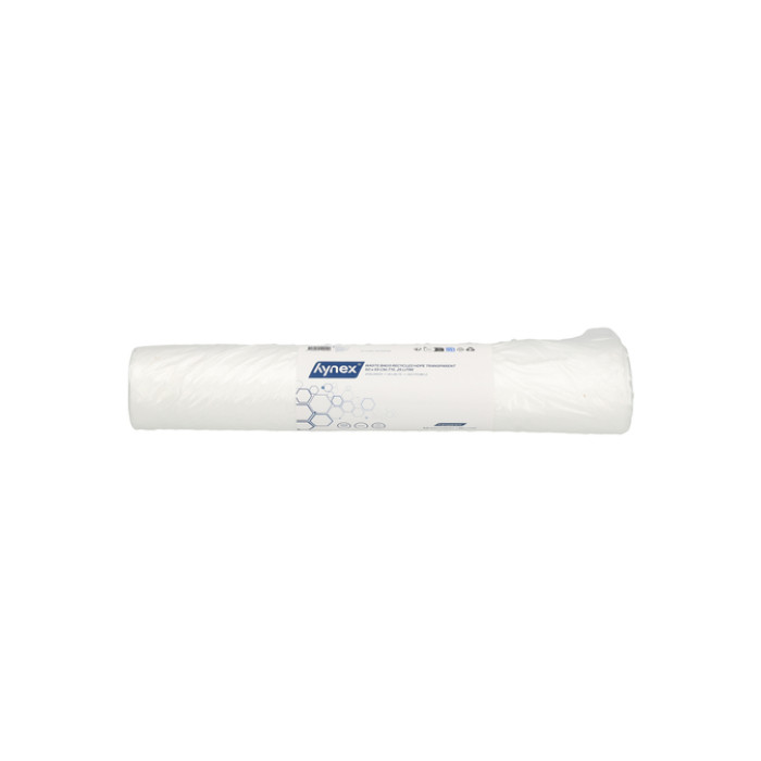 Afvalzak Hynex 50x55cm HDPE recycled T15 25L transparant rol à 50 stuks