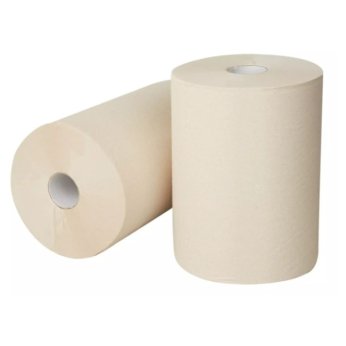 Handdoekrol E-Tissue Q14 Matic XL klein 2-laags 130m naturel 127315