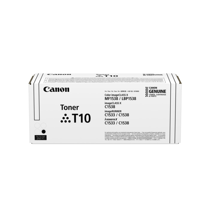 Tonercartridge Canon T10 zwart