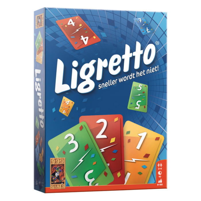 Spel Ligretto blauw