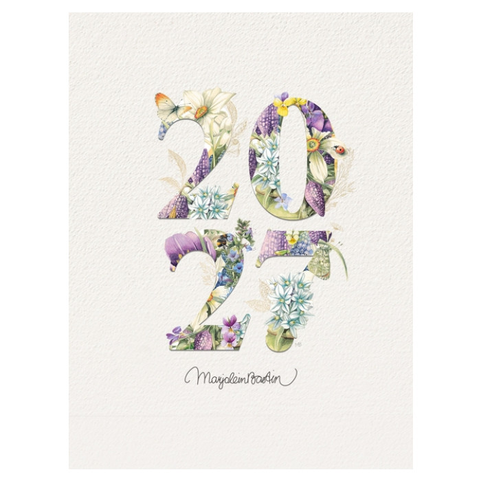 Weekkalender 2027 Marjolein Bastin 165x230mm internationaal