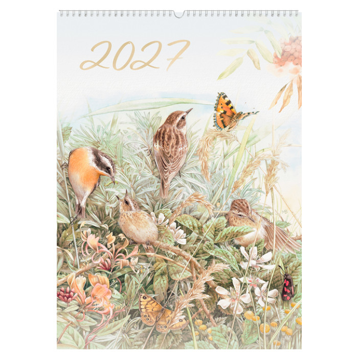 Maandkalender 2027 Marjolein Bastin 400x550mm nederlands