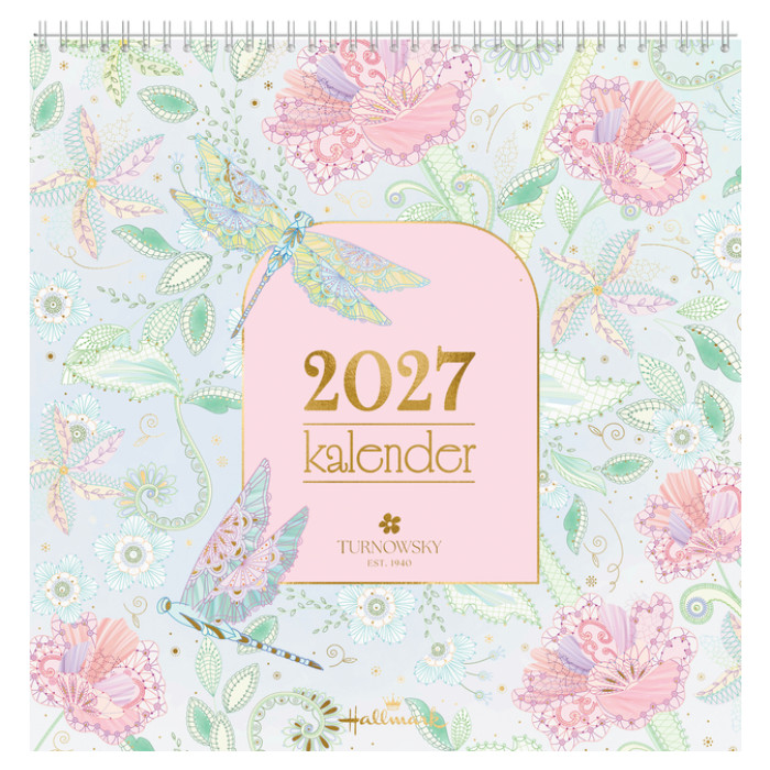 Maandkalender 2027 Turnowsky 290x290mm internationaal