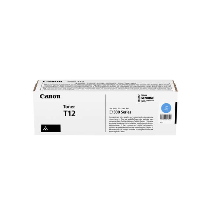 Tonercartridge Canon T12 blauw