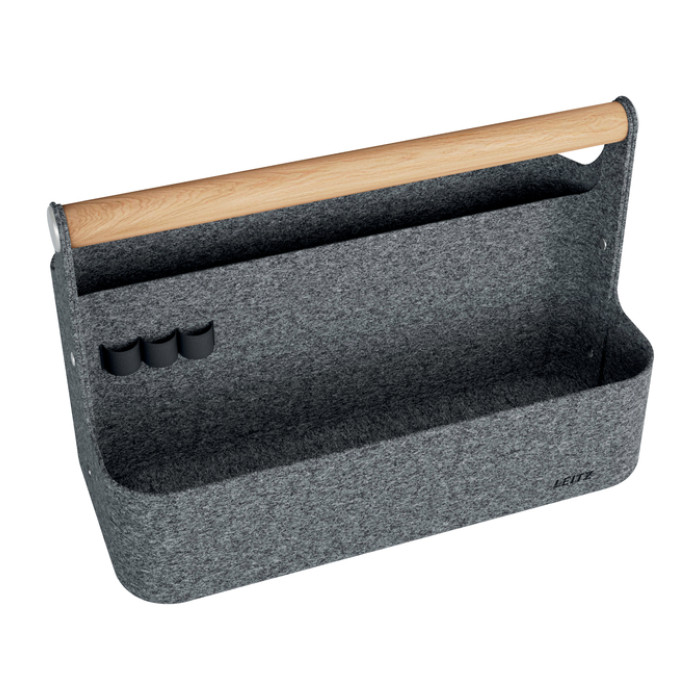 Bureau organizer Leitz draagbaar donkergrijs