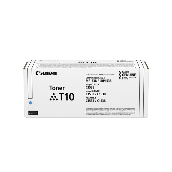 Tonercartridge Canon T10 blauw