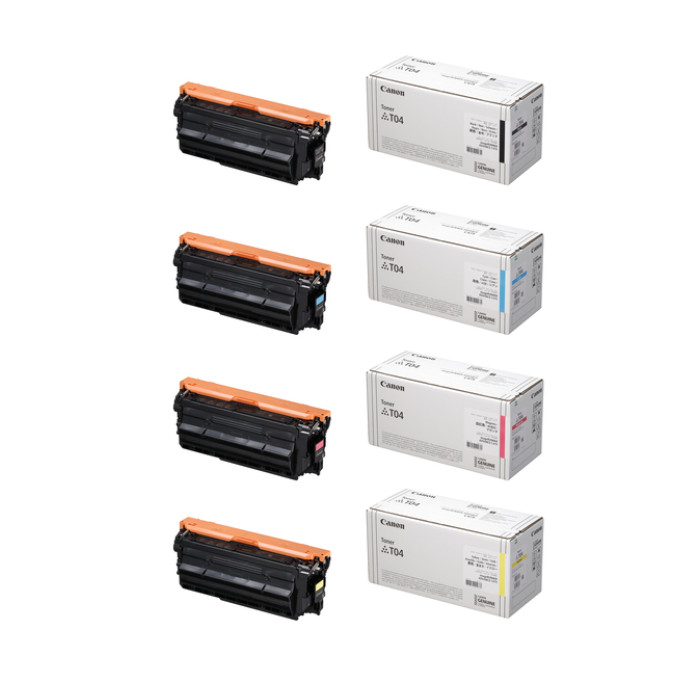 Tonercartridge Canon T04 geel