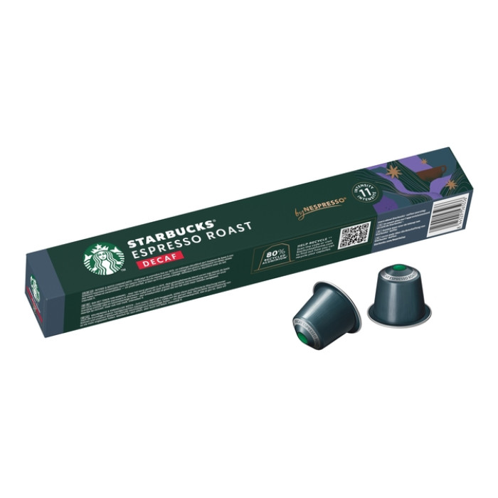 Koffiecups Starbucks espresso roast decaf 10 stuks