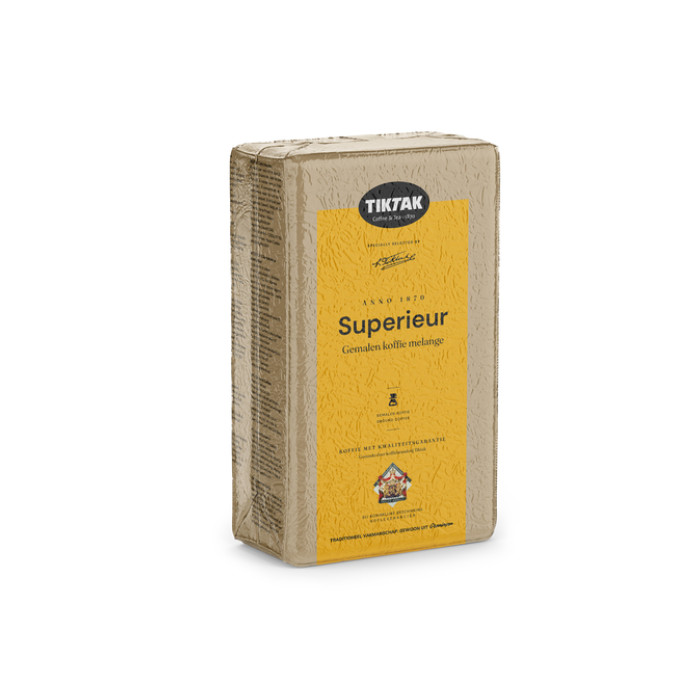Koffie Tiktak superieur snelfiltermaling 1000 gram