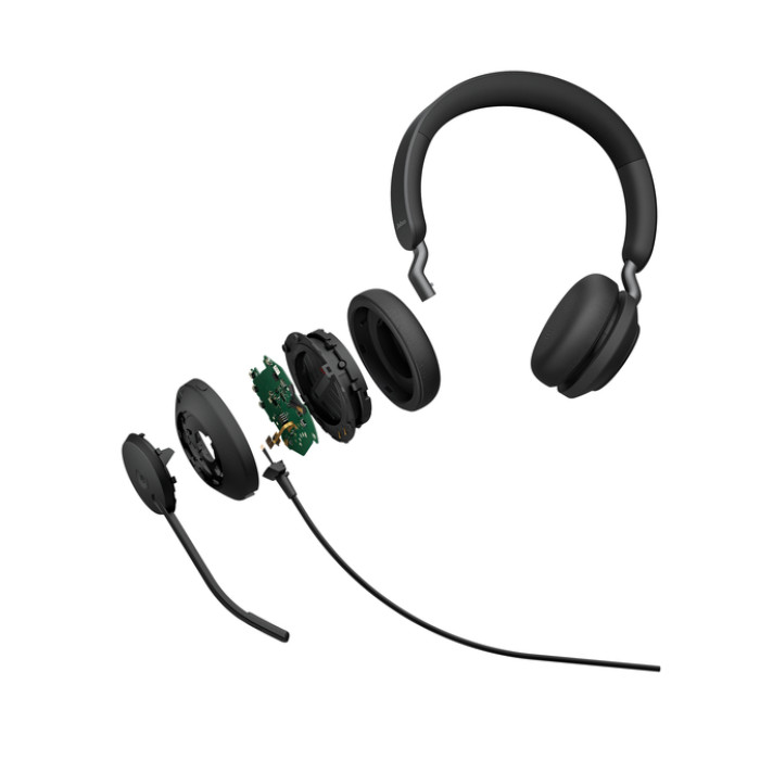 Headset Jabra Evolve2 40 SE USB C/A MS Stereo bedraad