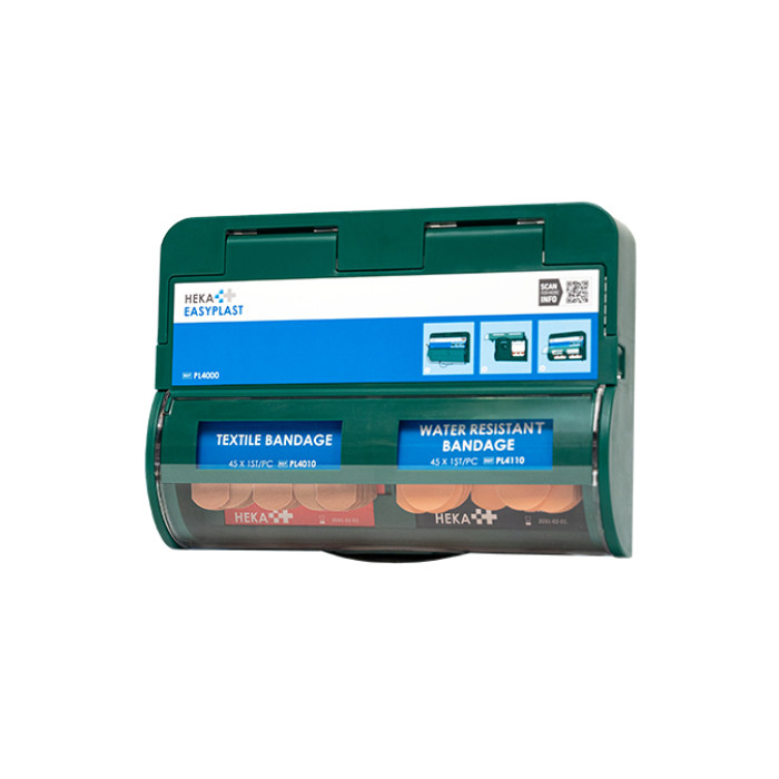 Pleisterdispenser Heka Easyplast met inhoud
