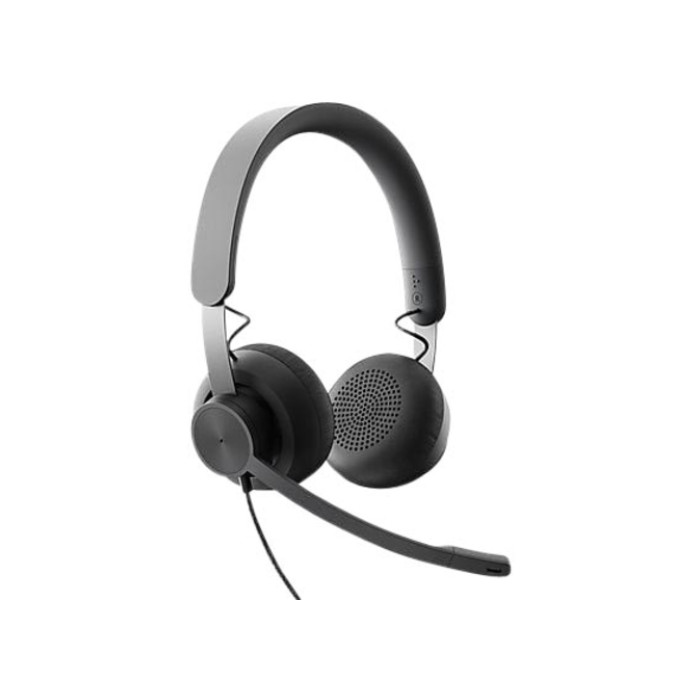 Headset Logitech Zone Wired zwart