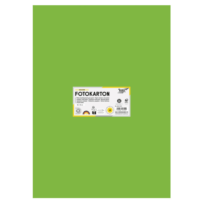 Fotokarton Folia 300gr 50x70cm 55 grasgroen