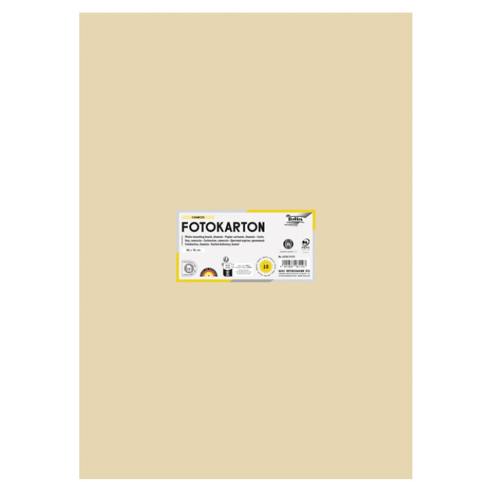 Fotokarton Folia 300gr 50x70cm 10 chamois
