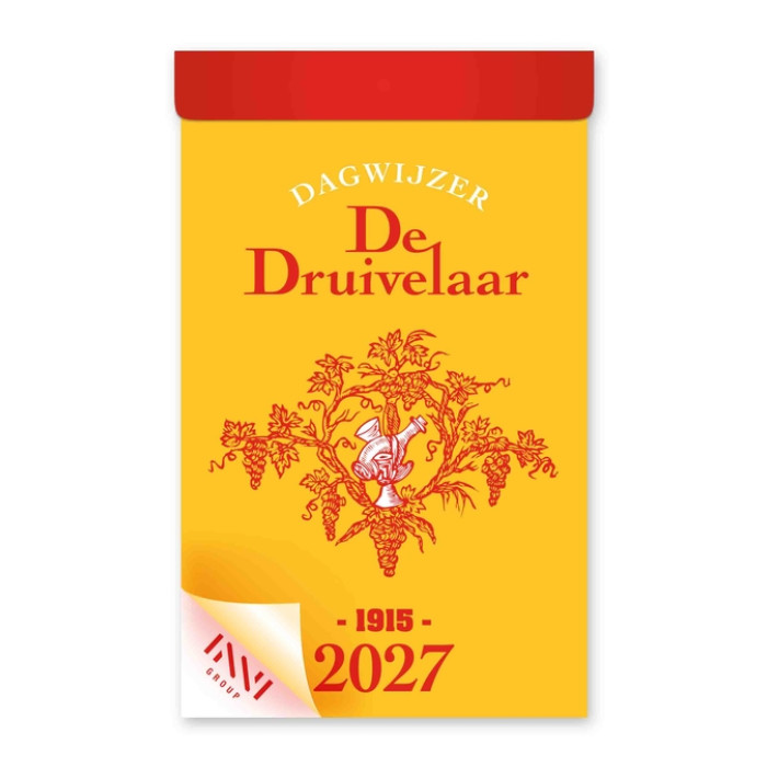 Dagscheurkalender 2027 de Druivelaar