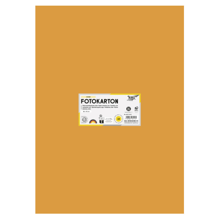 Fotokarton Folia 300gr 50x70cm 17 oker