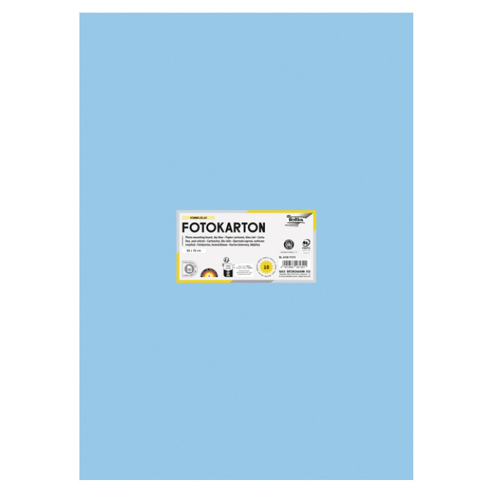 Fotokarton Folia 300gr 50x70cm 30 hemelblauw