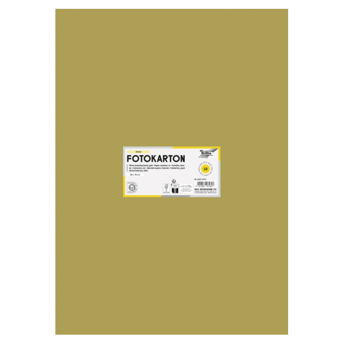 Fotokarton Folia 300gr 50x70cm 65 goud