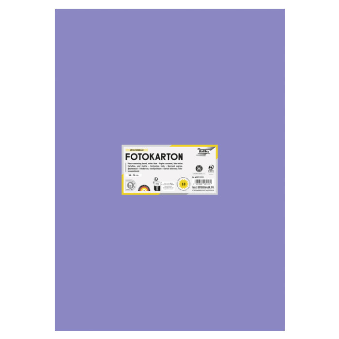 Fotokarton Folia 300gr 50x70cm 37 violetblauw