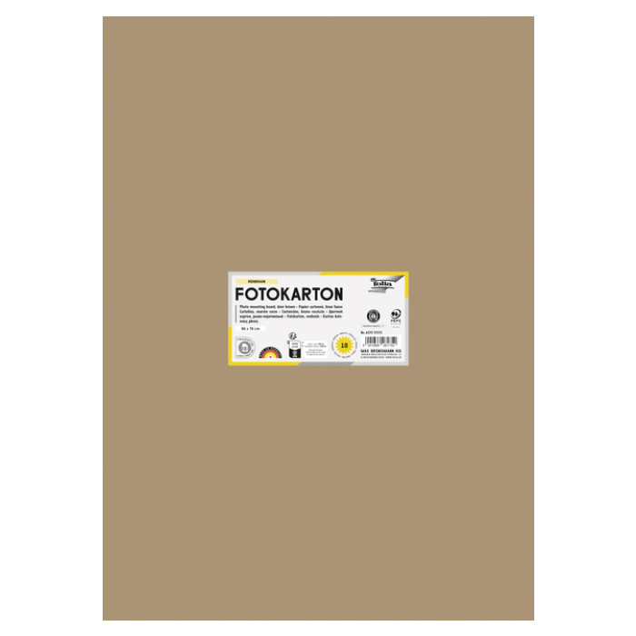 Fotokarton Folia 300gr 50x70cm 75 reebruin