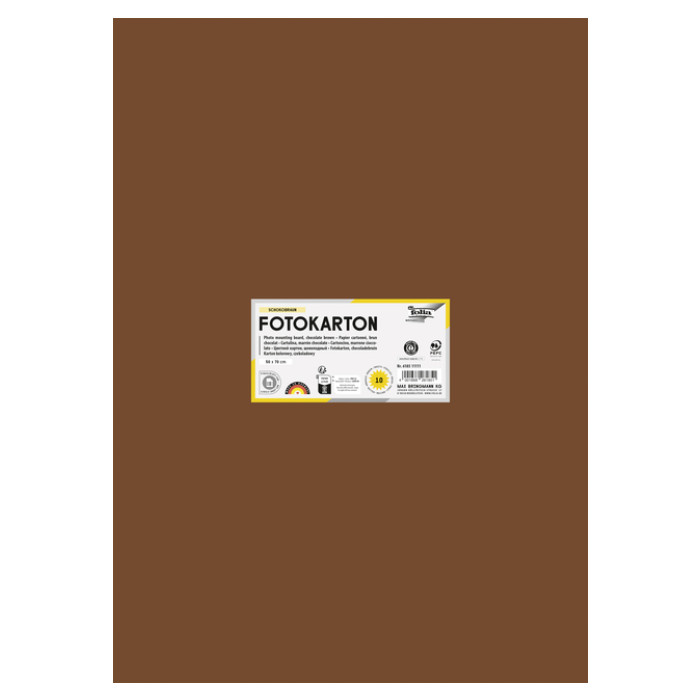 Fotokarton Folia 300gr 50x70cm 85 chocoladebruin
