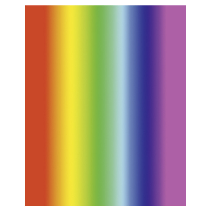 Fotokarton Folia 300gr 50x70cm 1650 regenboog