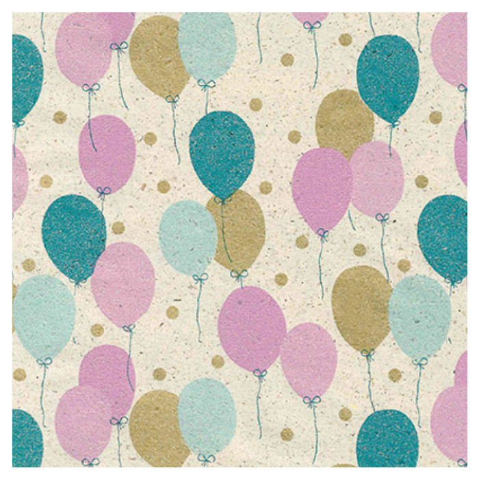 Inpakpapier Rotolux Rosie 200x70cm assorti